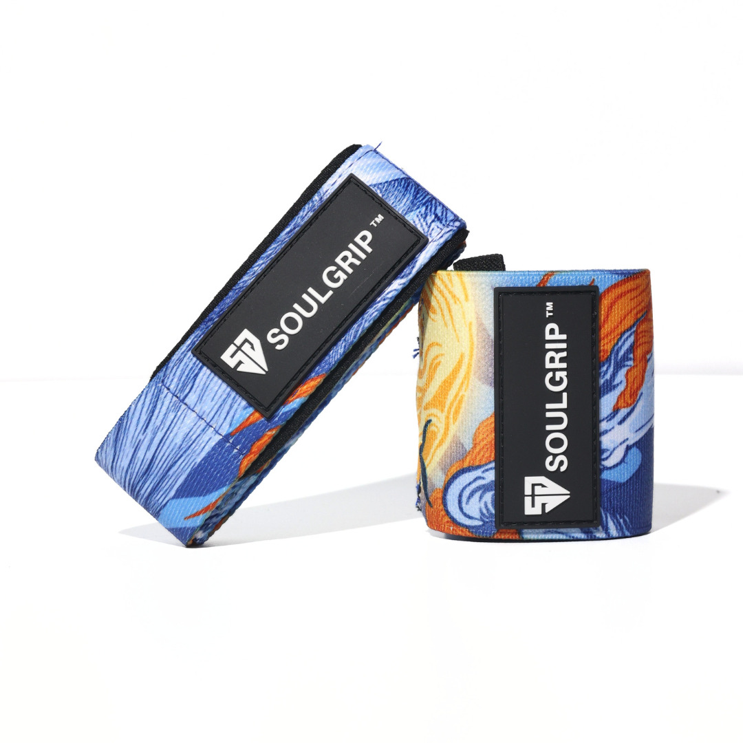 Phonix Deadlift Strap & Wrist Wrap Combo | Maximum Grip and Wrist Support