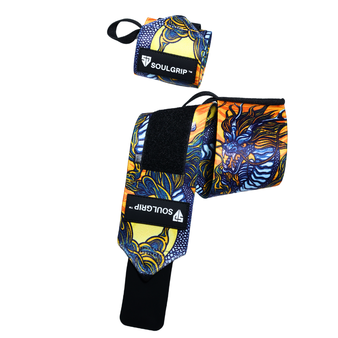 FLAMESTRIKE Wrist Wraps – Ultimate Wrist Support for Heavy Lifts