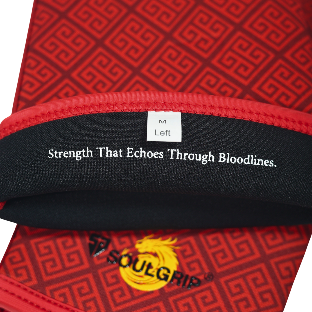 Dragonforged Knee Sleeves – 7mm Compression Support for Squats & Powerlifting