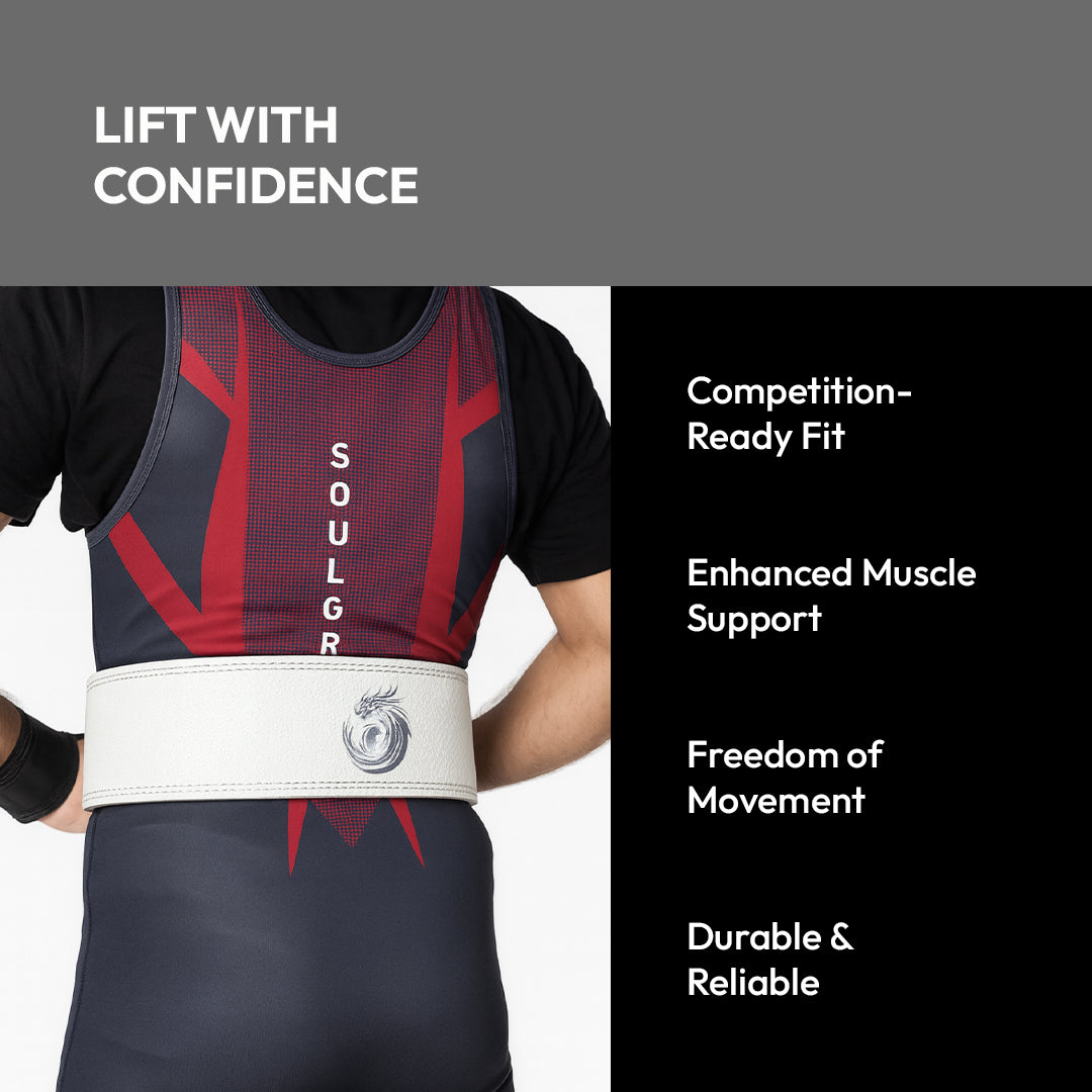 SOULARMOR Powerlifting Singlet – 350 GSM Premium Competition Singlet.