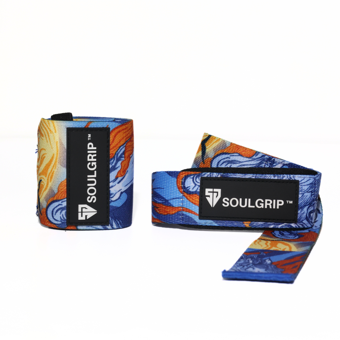 Phonix Deadlift Strap & Wrist Wrap Combo | Maximum Grip and Wrist Support