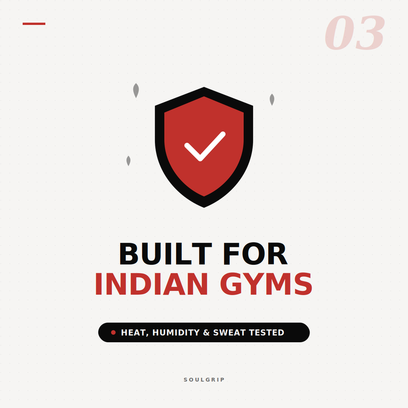 Built for Indian gym conditions