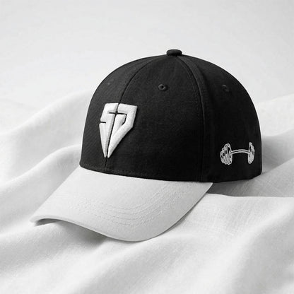 Soulcap – Premium Dri-Fit Adjustable Baseball Cap (Black/White)