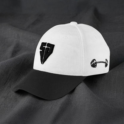 Soulcap – Premium Dri-Fit Adjustable Baseball Cap (White/Black)
