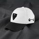 Soulcap – Premium Dri-Fit Adjustable Baseball Cap (White/Black)