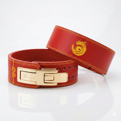 Dragonforged Blood Red 13mm Powerlifting Belt (Limited Edition)