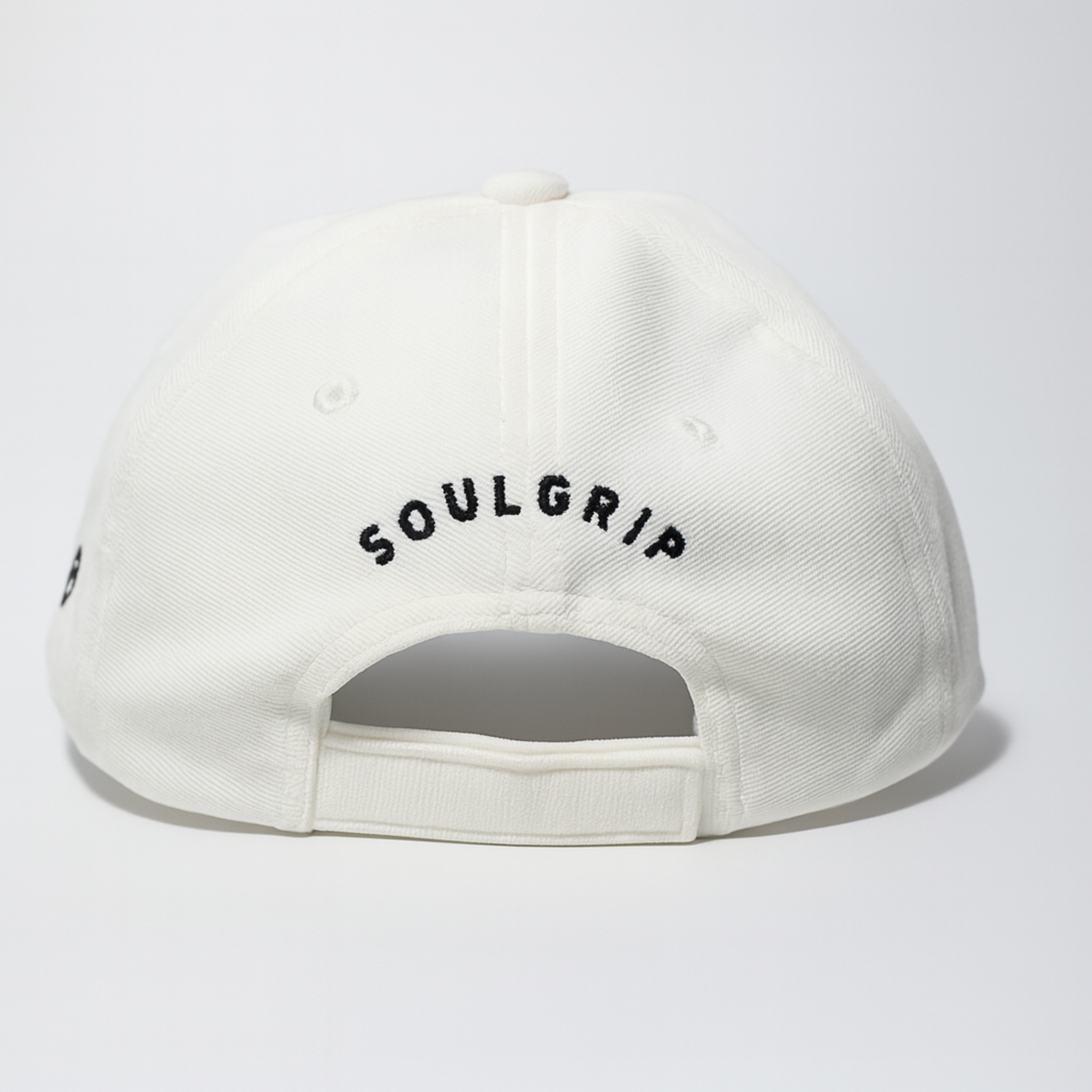 SOULCAP – Premium Dri-Fit Adjustable Baseball Cap (White/Black)