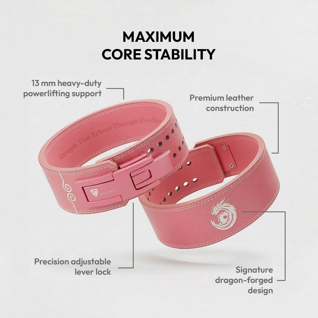 DragonForged Roseblade – 13mm Lever Powerlifting Belt (Limited Edition)