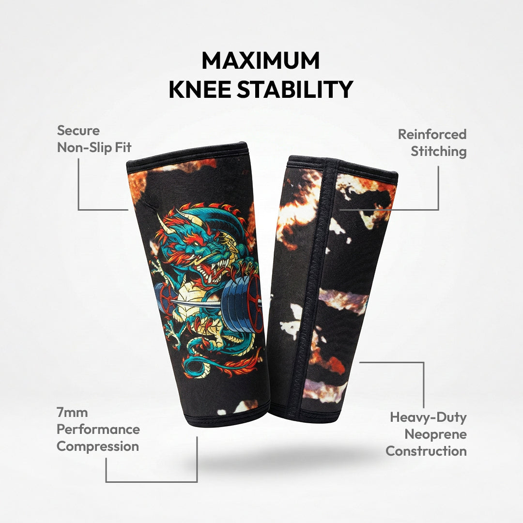 Dragon Fury 7mm Knee Sleeves