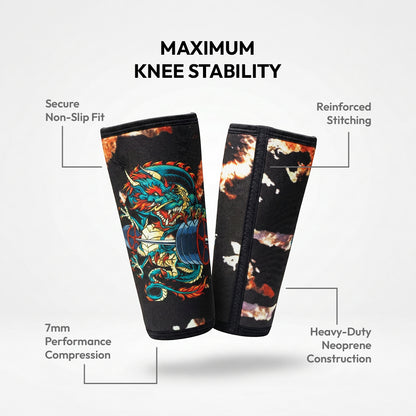 Dragon Fury 7mm Knee Sleeves