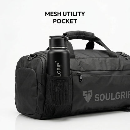 Soulgrip Soulpack – 30L Dual-Mode Gym Duffle Bag & Backpack