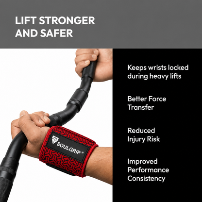 Dragonforged Blood Red Wrist Wrap(Limited Edition)