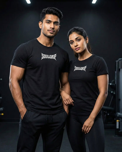 Black Powerlifting T-Shirt